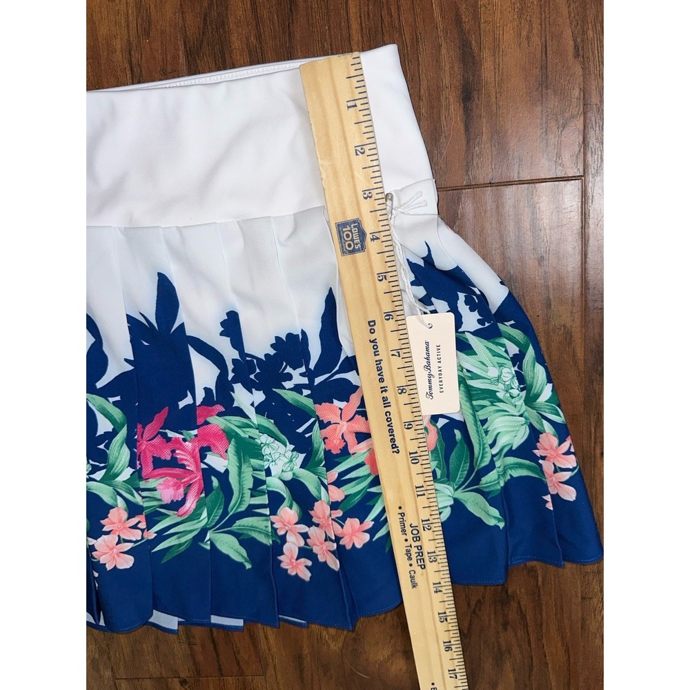 New Tommy Bahama Everyday Active Golf Tennis Pleated Skort‎ Floral Pickleball - Picture 8 of 8